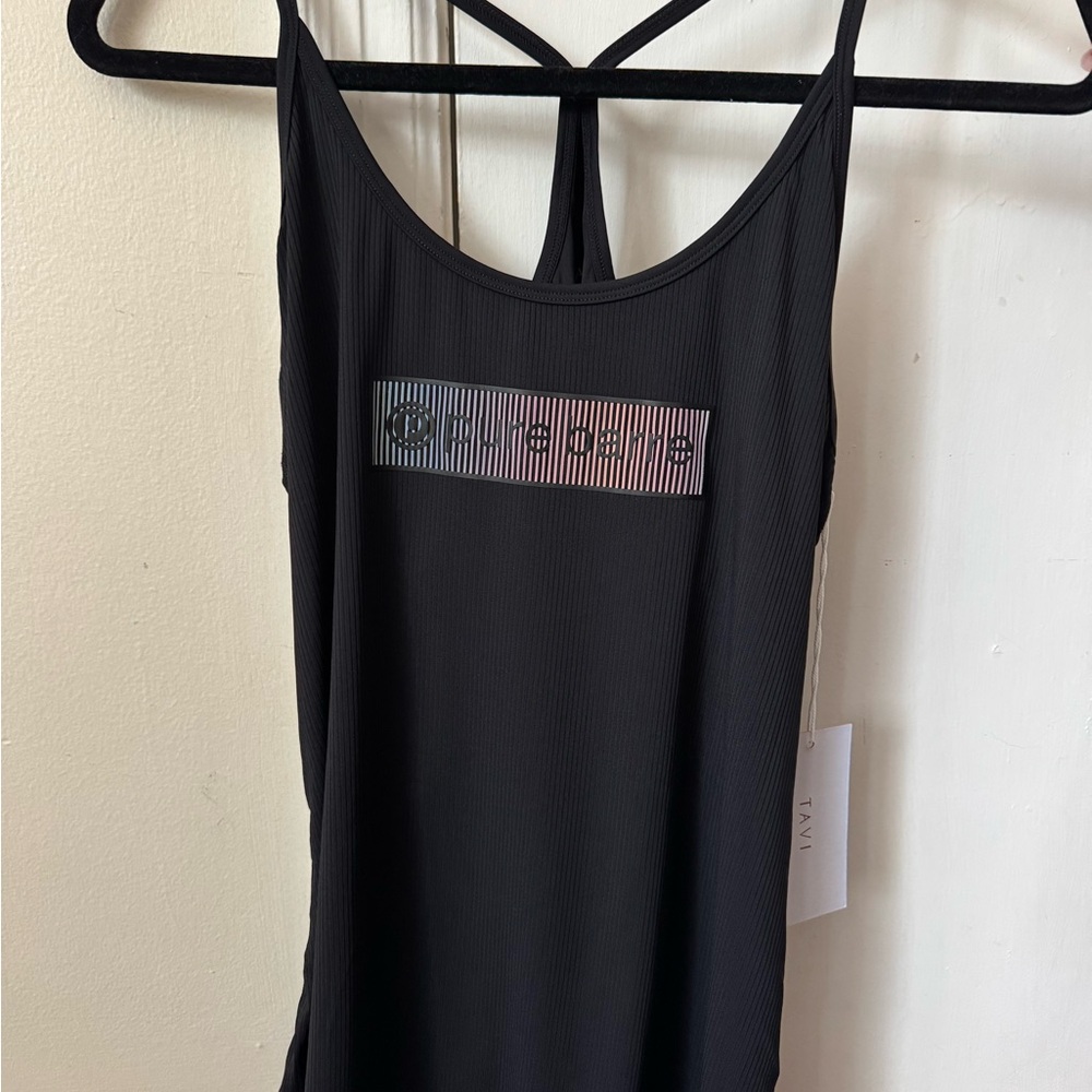 Tavi Ebony/Prism Ribbed Tank